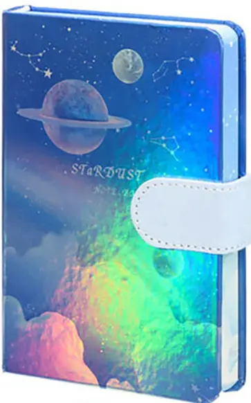 Записная книжка Stardust, 112 листов, клетка, в ассортименте обложка книги