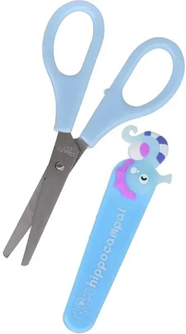 Ножницы детские Морской конек, в ассортименте обложка книги