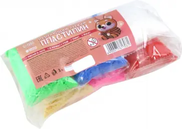 Набор лёгкого прыгающего пластилина, 6 цветов обложка книги