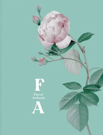 Тетрадь на кольцах Flower art, 120 листов, клетка обложка книги