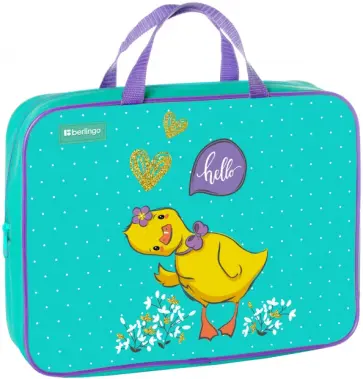 Папка с ручками Hello, А4 обложка книги