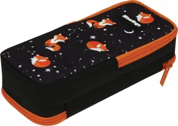 Пенал Starry fox, 2 отделения обложка книги