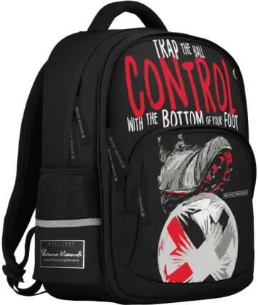 Рюкзак классический Football. Black and white, с эргономической спинкой Рюкзак классический Football. Black and white, с эргономической спинкой обложка книги