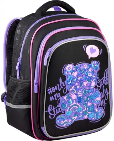 Рюкзак школьный Мармеладный мишка обложка книги