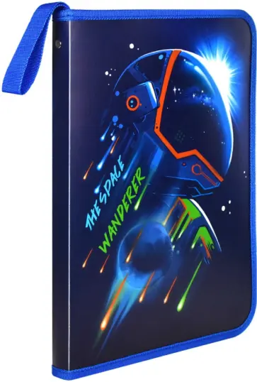 Папка для школьных тетрадей Космонавт, 1 отделение обложка книги