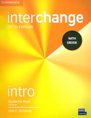 Jack Richards - Interchange. Intro. Student's Book with eBook Jack Richards - Interchange. Intro. Student's Book with eBook обложка книги