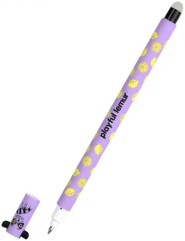 Ручка гелевая пиши-стирай Три друга, синяя, в ассортименте обложка книги