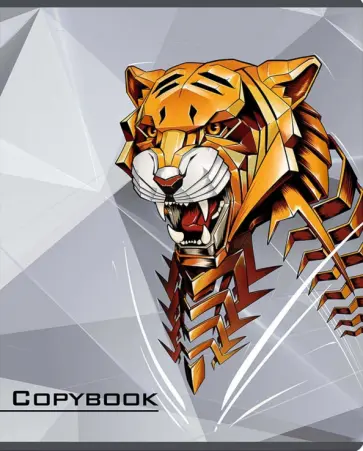 Тетрадь Хищники, 48 листов, клетка, в ассортименте Тетрадь Хищники, 48 листов, клетка, в ассортименте обложка книги