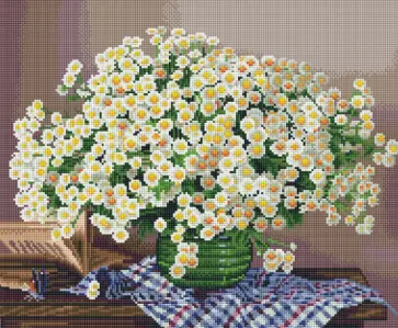 Алмазная мозаика Ромашки обложка книги