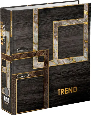 Папка-регистратор Trend. Wood&Stone, А4, венге обложка книги
