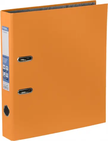 Папка-регистратор Classic, A4, оранжевая обложка книги