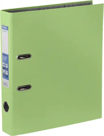 Папка-регистратор Classic, A4, салатовая обложка книги