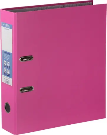 Папка-регистратор Classic, A4, розовая обложка книги