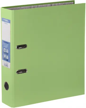 Папка-регистратор Classic, A4, салатовая обложка книги