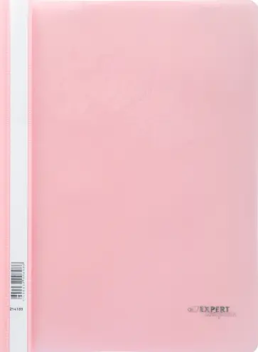 Папка-скоросшиватель Premier, A4, розовая обложка книги
