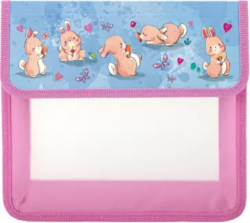Папка для тетрадей Bunnies, А5, 2 отделения Папка для тетрадей Bunnies, А5, 2 отделения обложка книги