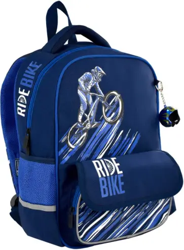 Рюкзак школьный Райд байк обложка книги