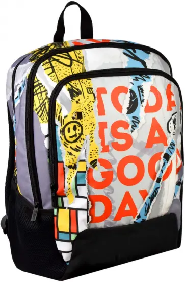 Рюкзак школьный Настенная живопись обложка книги