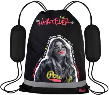 Мешок для сменной обуви Девушка  с обложки обложка книги