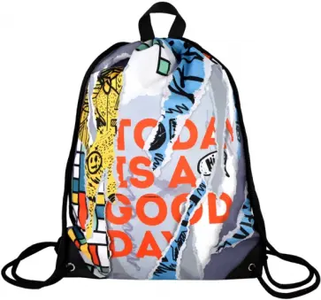 Мешок для сменной обуви Настенная живопись обложка книги