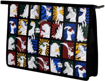 Папка для школьных тетрадей Дино-комикс, А4, 1 отделение обложка книги