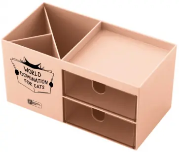 Подставка для канцелярских принадлежностей Кот с книгой обложка книги