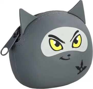 Кошелёк для банкнот и монет Кот-ниндзя обложка книги