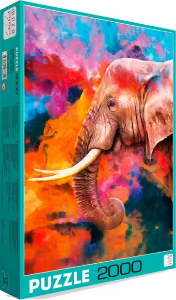 Пазл-2000 Слон Холи обложка книги
