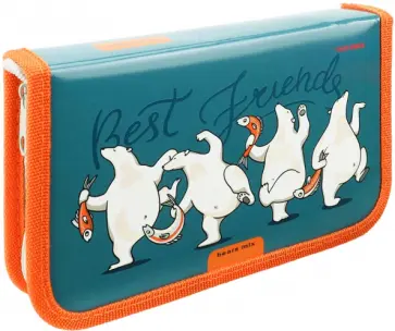 Пенал Танцы медведей, 1 отделение обложка книги