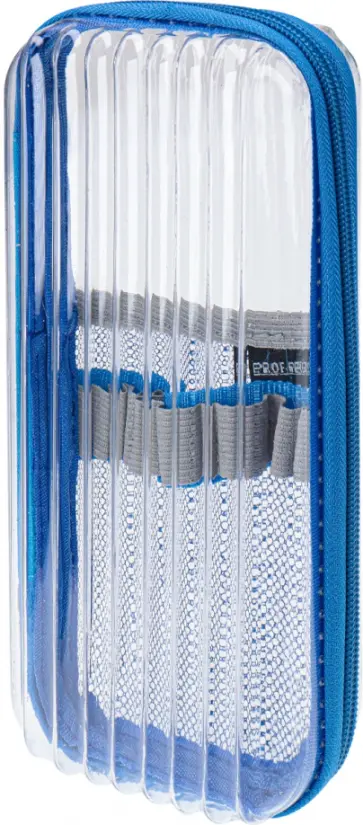 Пенал на молнии Синий океан обложка книги