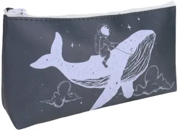 Пенал на молнии Верхом на ките обложка книги