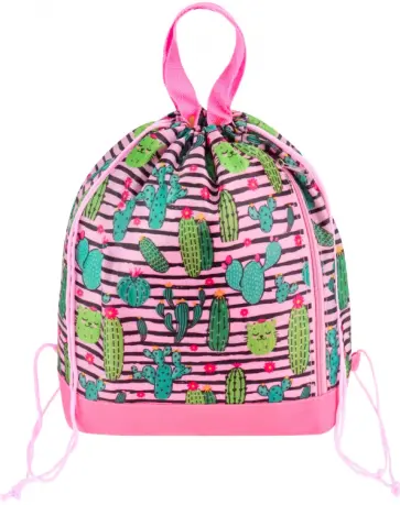 Сумка для сменной обуви Кактусы обложка книги