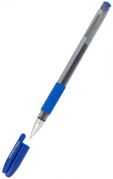 Ручка гелевая TC-Grip, синяя обложка книги