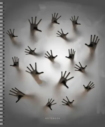 Тетрадь В дымке, 96 листов, клетка, в ассортименте обложка книги