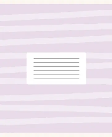 Тетрадь Полосатая тетрадь, 18 листов, клетка, в ассортименте Тетрадь Полосатая тетрадь, 18 листов, клетка, в ассортименте обложка книги