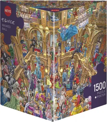 Puzzle-1500 Приключения на маскараде Puzzle-1500 Приключения на маскараде обложка книги