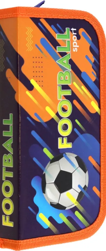 Пенал Настоящий футбол, 1 отделение обложка книги