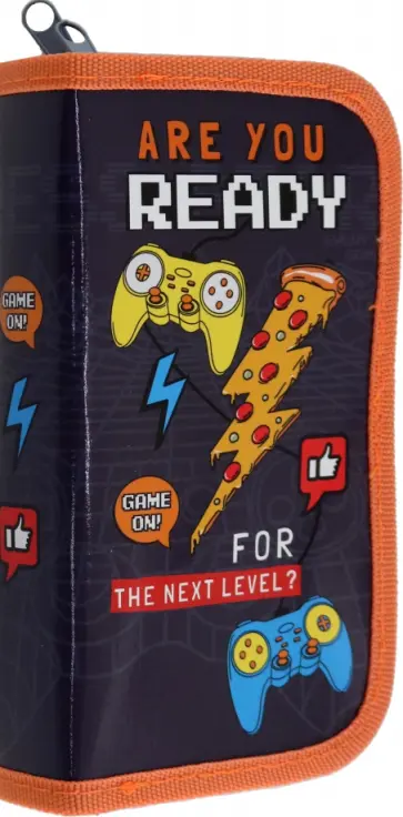 Пенал Готов к игре? 2 отделения обложка книги