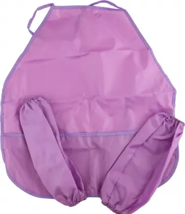 Фартук с нарукавниками, сиреневый обложка книги