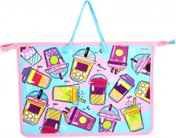 Папка Полезные смузи, на шнурках, А4 обложка книги