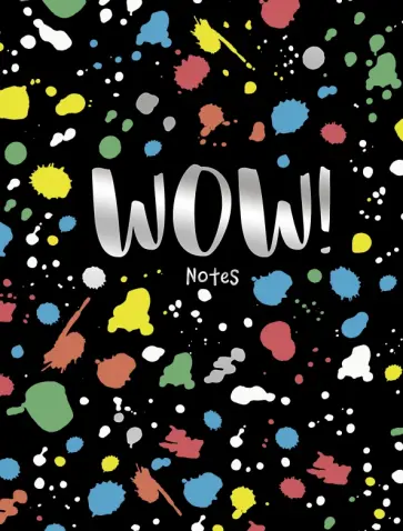 Книга для записей Wow!, А5, 128 листов, клетка Книга для записей Wow!, А5, 128 листов, клетка обложка книги