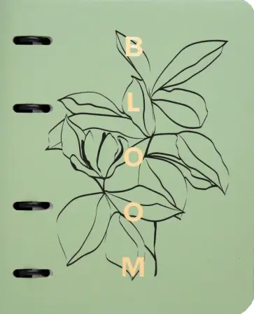 Тетрадь Bloom, 120 листов, клетка Тетрадь Bloom, 120 листов, клетка обложка книги