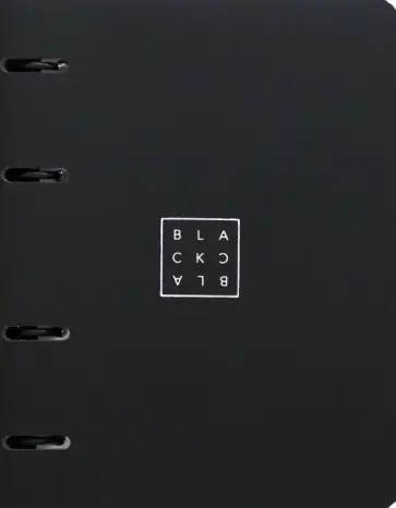 Тетрадь Black, 120 листов, клетка, черный Тетрадь Black, 120 листов, клетка, черный обложка книги