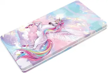 Пенал Крылатый единорог обложка книги