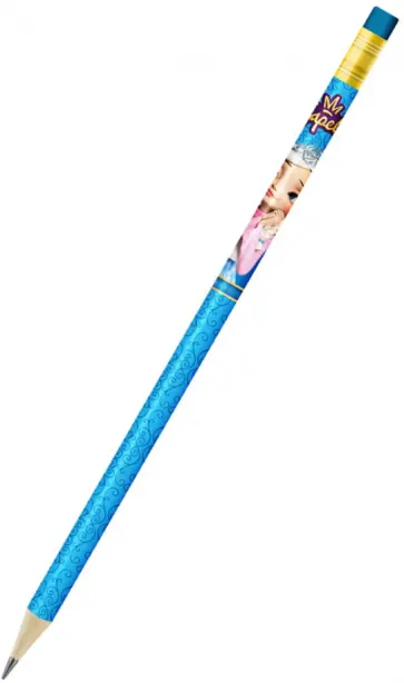 Карандаш чернографитный Аленка, с ластиком, заточенный, HB Карандаш чернографитный Аленка, с ластиком, заточенный, HB обложка книги