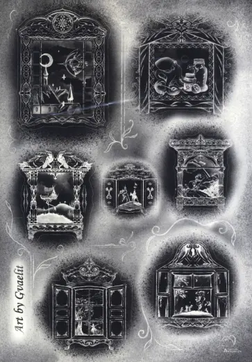 Наклейки Магия за окном Наклейки Магия за окном обложка книги