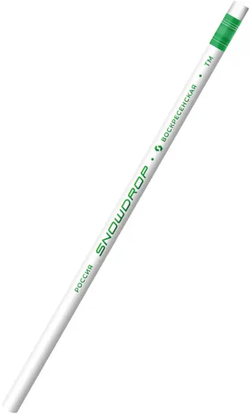 Карандаш чернографитный, незаточенный, с ластиком, HB обложка книги