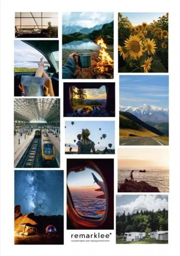 Набор стикеров Коллажи обложка книги