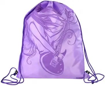 Мешок для сменной обуви Девушка с гитарой обложка книги