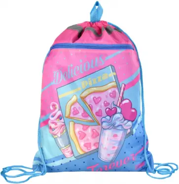 Мешок для сменной обуви Вкусные сердечки обложка книги